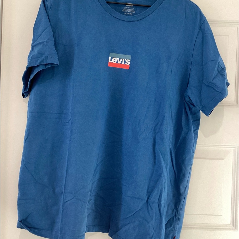 Levi's Blue Short Sleeve Tee with Classic Logo